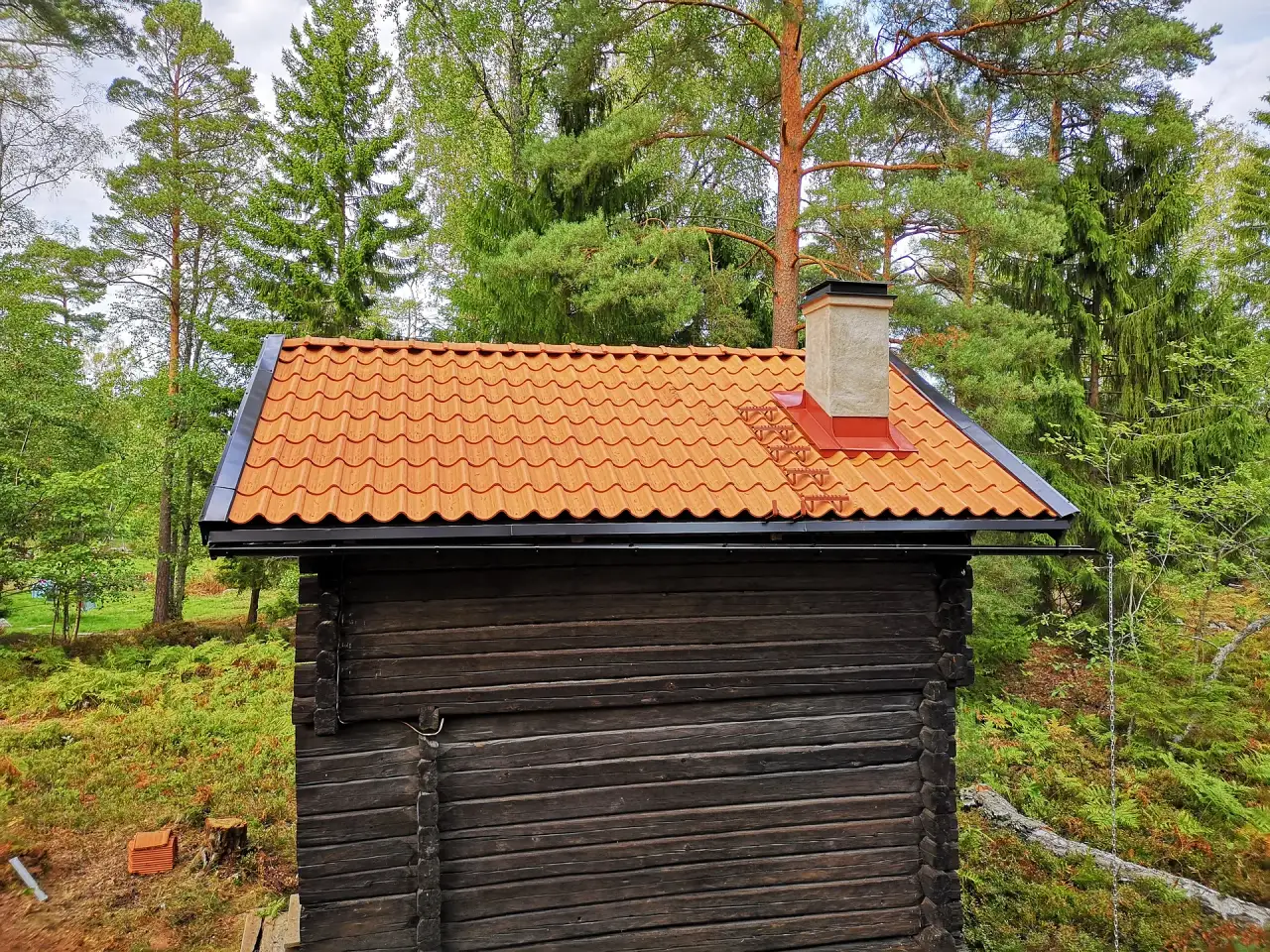 Takomläggning