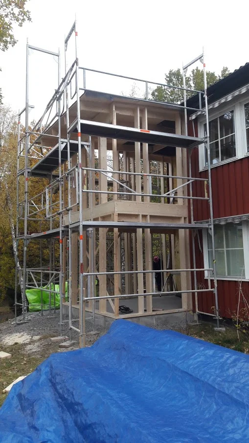 Utbyggnad i lösvirke